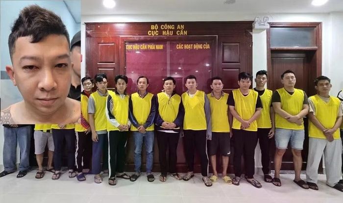 Nguyễn Viết Duy (ảnh trái) và các đối tượng trong vụ án.