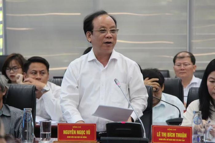 Giám đốc Đại học Đà Nẵng Nguyễn Ngọc Vũ.