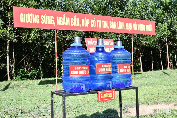 Công tác bảo đảm hậu cần chu đáo cho bộ đội có sức khỏe tốt để huấn luyện.