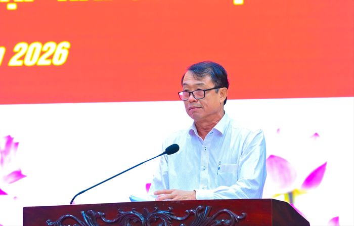  Ông Nguyễn Văn Khởi, Phó Chủ tịch UBND TP Cần Thơ phát biểu chỉ đạo tại hội nghị 