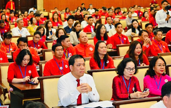  Đại biểu dự đại hội. Ảnh: VIỆT DŨNG 