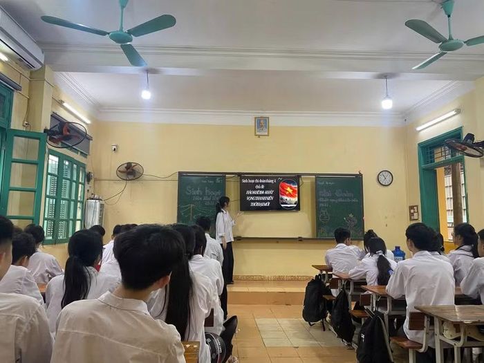 Không gian mở giúp học sinh dễ tiếp cận kiến thức.