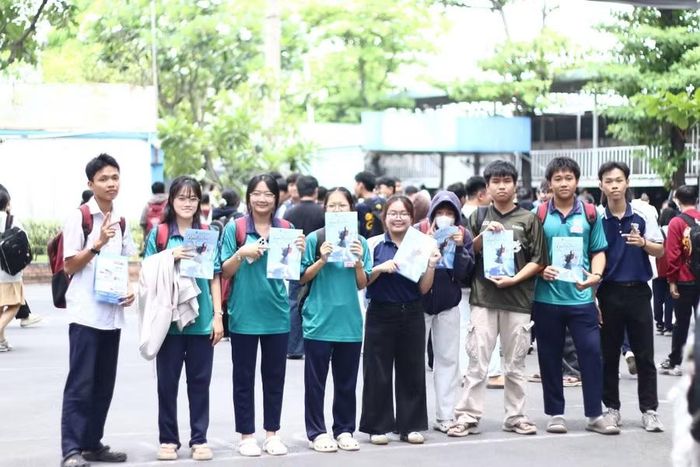 Thí sinh dự kỳ thi đánh giá năng lực đợt 2 do Đại học Quốc gia TPHCM tổ chức, tại điểm thi Trường Đại học Nguyễn Tất Thành, ngày 24/5.