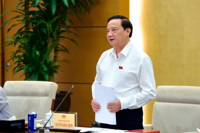  Phó Chủ tịch Quốc hội Nguyễn Khắc Định. Ảnh: QH 