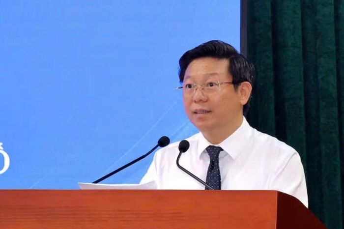 Ông Trần Thanh Lâm - Phó trưởng Ban Tuyên giáo và Dân vận Trung ương - phát biểu chỉ đạo tọa đàm.
