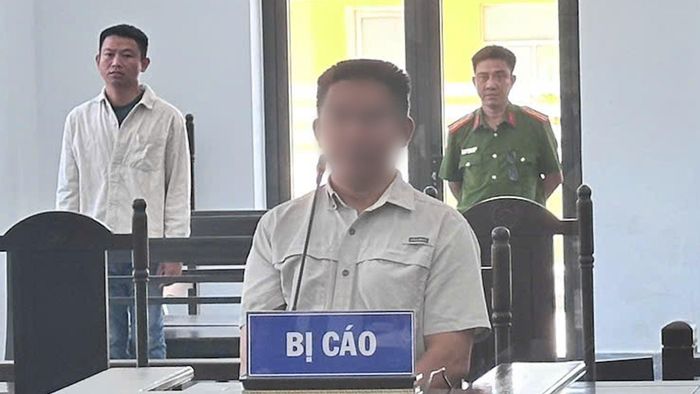 Bị cáo Hoàng Ngọc Thiên Kim tại phiên tòa.