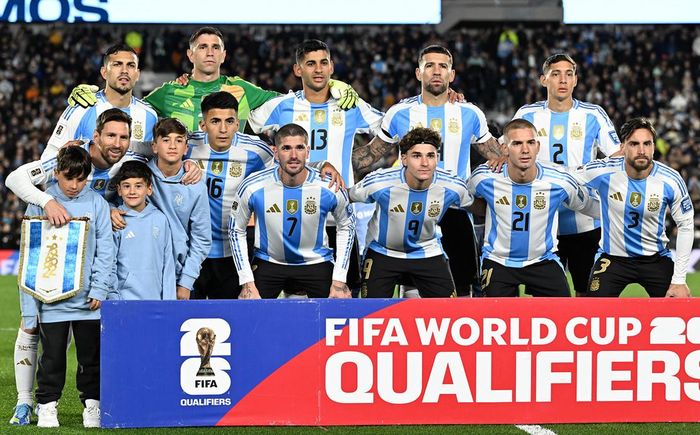 Argentina sẽ có nhiệm vụ bảo vệ ngôi vương World Cup - Ảnh: TNT Sports
