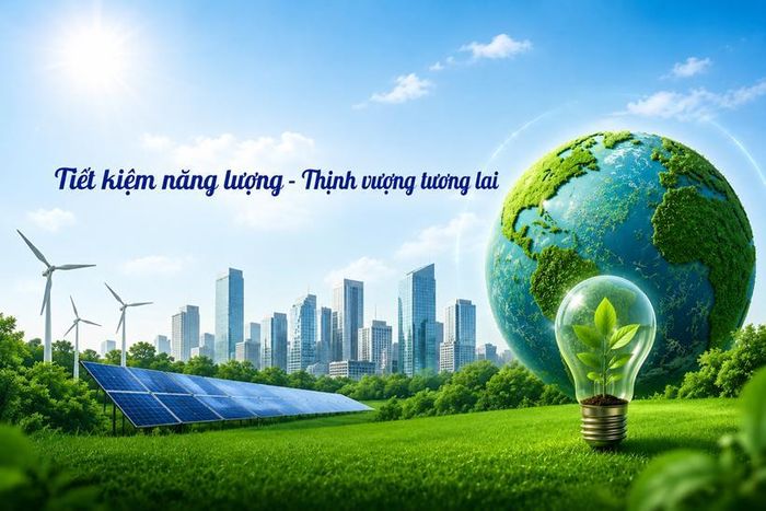 Theo Quyết định số 924/QĐ-TTg, chủ đề của Ngày toàn dân tiết kiệm, chống lãng phí năm 2026 là: “Tiết kiệm năng lượng - Thịnh vượng tương lai”. Ảnh minh họa