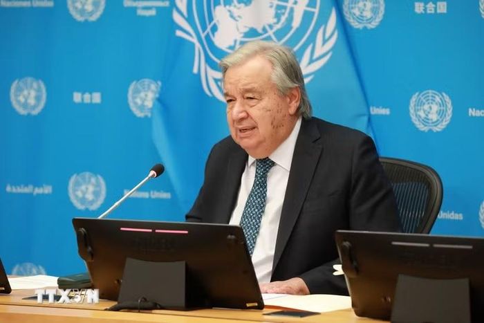 Tổng Thư ký Liên hợp quốc Antonio Guterres. (Ảnh: THX/TTXVN)