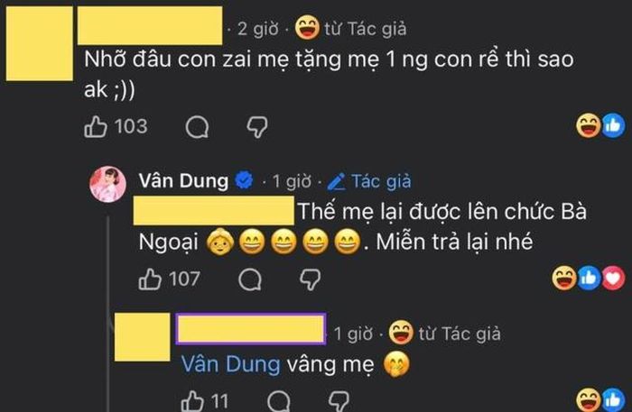 Bình luận của nghệ sĩ Vân Dung nhận được nhiều lời khen ngợi từ cộng đồng mạng. Ảnh: CMH.