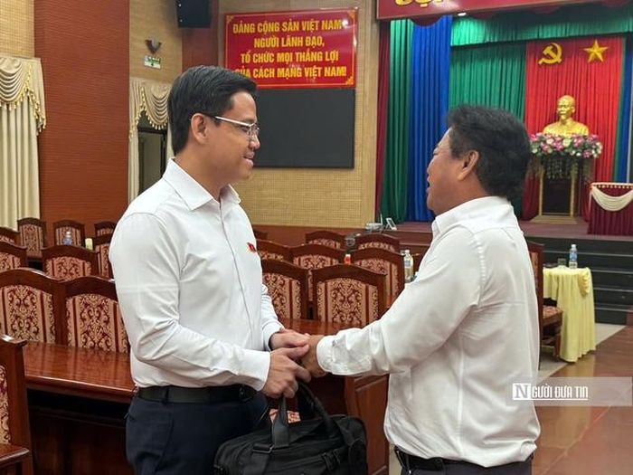 Ông Nguyễn Thế Duy (trái) nhận định, nhu cầu của phân khúc nhà ở xã hội là rất lớn và cần tập trung đẩy mạnh xây dựng.
