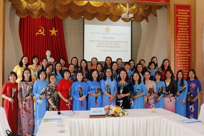 Nâng cao chất lượng hoạt động công tác nữ công trong tình hình mới là nội dung được các cấp công đoàn quan tâm