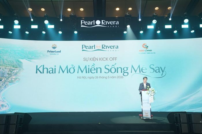 Ông Đinh Thế Quỳnh, Phó chủ tịch SGO Land: Pearl Rivera Hà Nội có chiến lược triển khai phù hợp với nhu cầu ở thực và khả năng hấp thụ của thị trường.