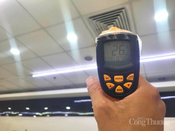 Hệ thống điều hòa tại phần lớn các trung tâm thương mại và siêu thị tại Hải Phòng để mức 26 độ C trở lên.