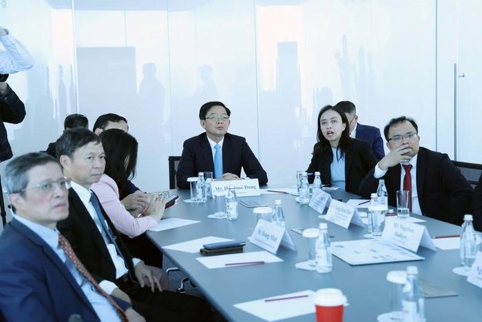 Phó Thủ tướng khẳng định Việt Nam mong muốn thúc đẩy kết nối sâu rộng hơn giữa hệ sinh thái đổi mới sáng tạo của hai nước - Ảnh: VGP/Gia Huy