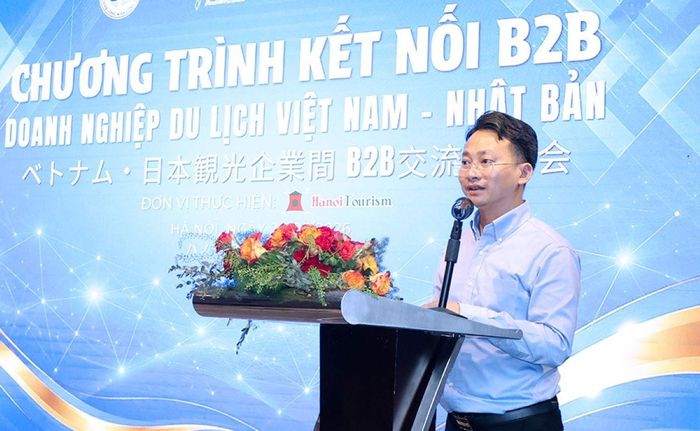 Ông Trần Trung Hiếu: "Hợp tác giữa Việt Nam và Nhật Bản thời gian qua tiếp tục phát triển mạnh mẽ". Ảnh: Cục Du lịch quốc gia Việt Nam.