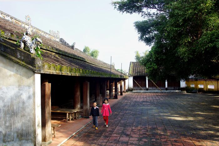 Những ngôi đình gắn liền với các làng quê xứ Quảng. Ảnh: Phương Thảo