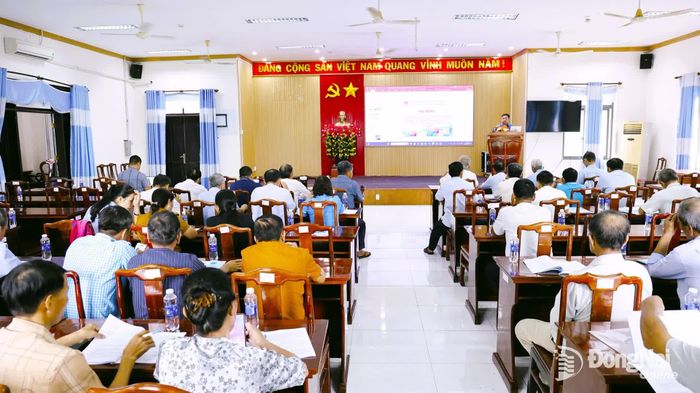 Quang cảnh buổi tập huấn. Ảnh: Như Tình