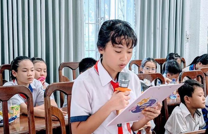  Học sinh, thiếu nhi mong muốn xây dựng các điểm vui chơi an toàn, lành mạnh trong dịp hè. Ảnh: T.P 