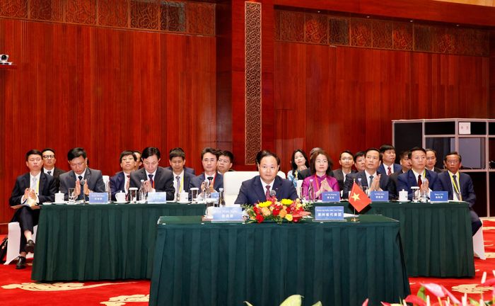 Đại biểu tỉnh Lai Châu dự hội nghị.