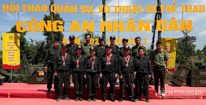 Đội tuyển bắn súng Công an tỉnh tham gia Hội thao quân sự, võ thuật và thể thao Công an nhân dân năm 2026, khu vực I tổ chức tại Quảng Ninh