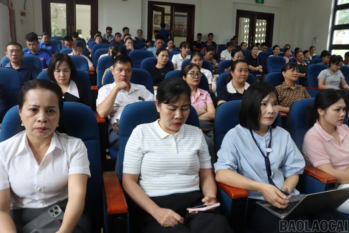 Học viên tham gia lớp tập huấn.