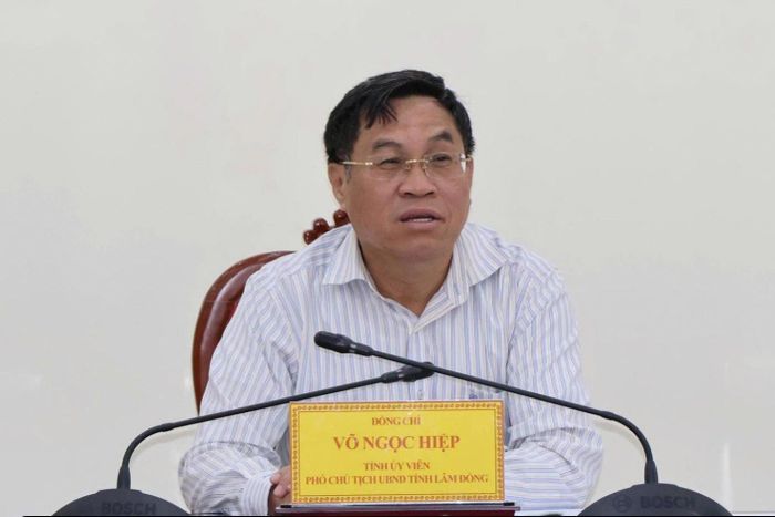 Phó Chủ tịch UBND tỉnh, Trưởng Ban Chỉ đạo Tổng điều tra kinh tế năm 2026 tỉnh Lâm Đồng Võ Ngọc Hiệp yêu cầu các đơn vị khẩn trương hoàn thành dữ liệu điều tra, hồ sơ phục vụ nghiệm thu trước 31/5/2026