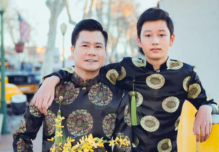 Diện mạo của Bảo Nam được nhận xét có nhiều nét tương đồng với bố - ca sĩ Quang Dũng.