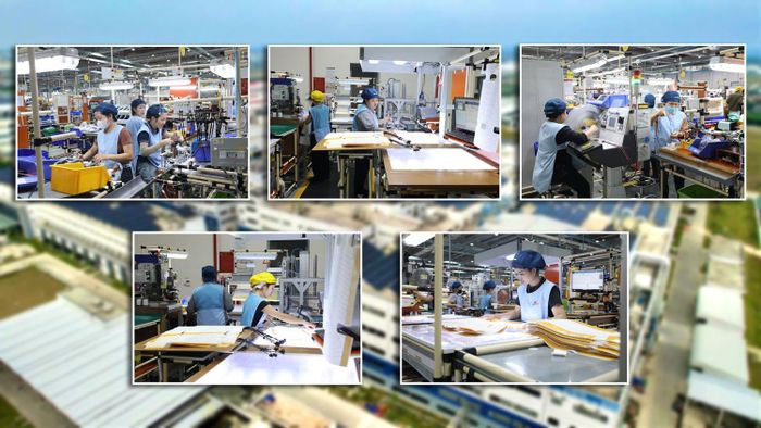 Công ty TNHH Gentherm Việt Nam (Khu công nghiệp Đồng Văn II) chuyên sản xuất các sản phẩm ngành công nghiệp nhiệt. Ảnh Lê Dũng
