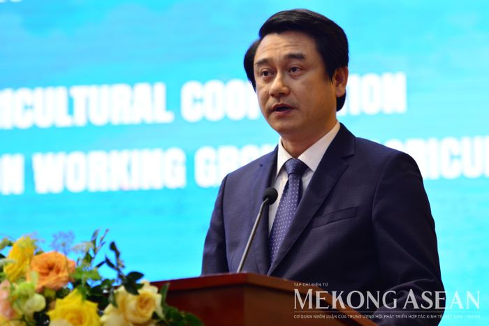 Thứ trưởng Bộ Ngoại giao Lê Anh Tuân. Ảnh: Lê Hồng Nhung - Mekong ASEAN