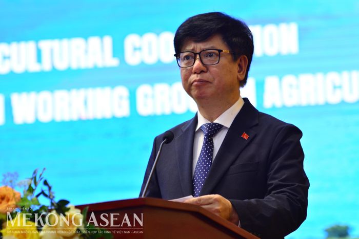 Phó Vụ trưởng Vụ Hợp tác Quốc tế, Bộ Nông nghiệp và Môi trường Phạm Ngọc Mậu. Ảnh: Lê Hồng Nhung - Mekong ASEAN