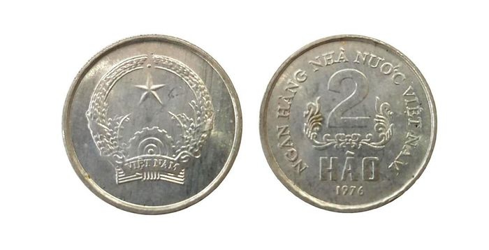 Tiền 2 hào 1978, đk 21,5mm