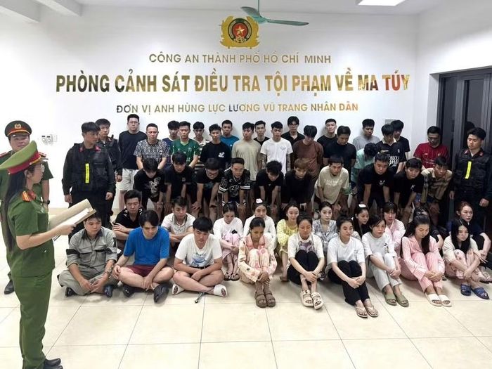 Nhiều người bị bắt giữ trong các chuyên án ma túy còn rất trẻ.