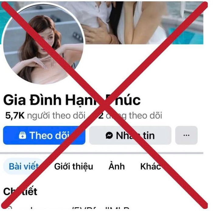 Diễn viên Lương Thế Thành và Thúy Diễm mới đây đã lên tiếng cảnh báo khán giả về tình trạng xuất hiện nhiều trang mạng xã hội giả mạo. Ảnh: FBNV