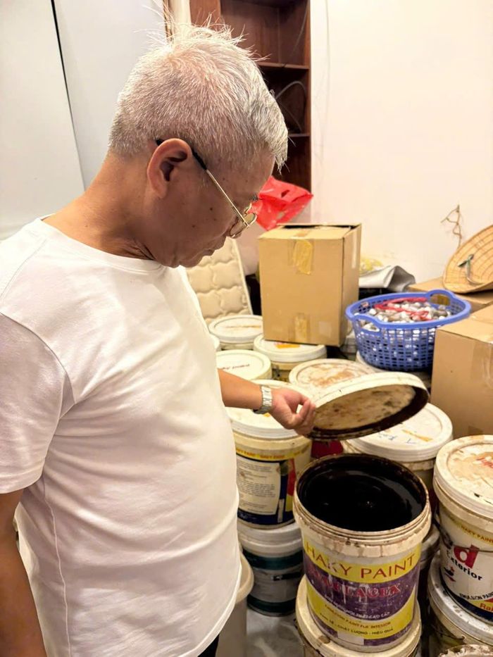 Nguyên liệu sản xuất tại khu vực sản xuất. (Ảnh: CACC)