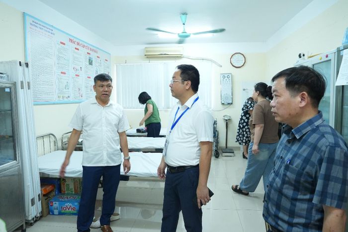 Lãnh đạo xã Gia Lâm nhấn mạnh yêu cầu bảo đảm tuyệt đối an toàn cho kỳ thi