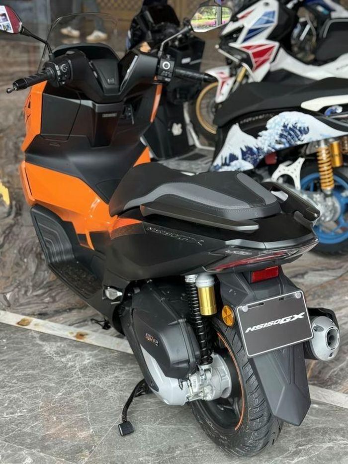 Phiên bản Sundiro Honda NS150GX 2026 sẽ tiếp tục kế thừa kiểu dáng crossover thể thao của đời cũ