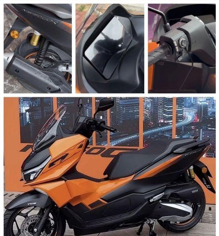 NS150GX đời mới giờ đây được nâng cấp lên màn hình TFT màu thông minh 7 inch