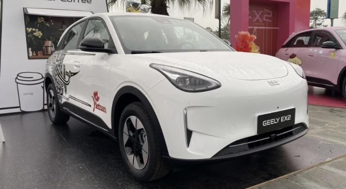Geely EX2 nhiều khả năng tiếp tục sử dụng cấu hình mô-tơ điện đặt phía sau