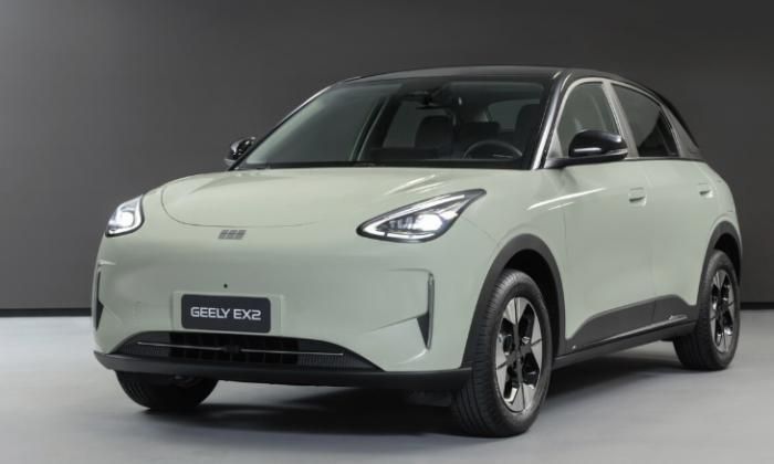 Geely EX2 không thay đổi quá nhiều về kiểu dáng tổng thể