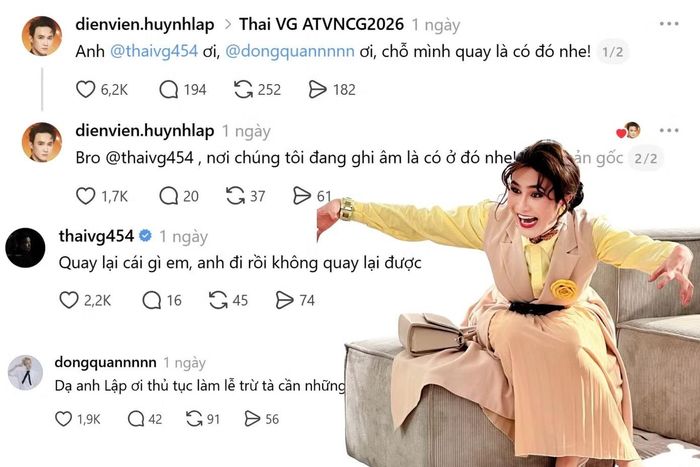 Nhiều fan bật cười vì màn tương tác của cả hai Anh Tài.