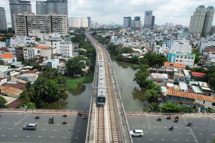 Tuyến metro Bến Thành - Suối Tiên. Ảnh: Lê Vũ