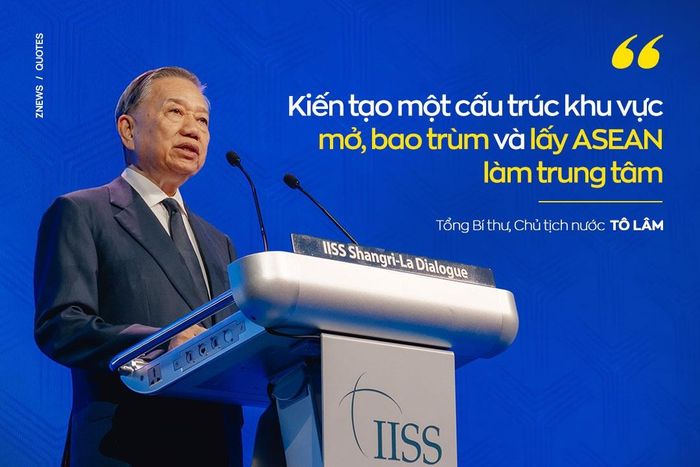  Tổng Bí thư, Chủ tịch nước nhấn mạnh mọi sáng kiến đóng góp cho hòa bình, ổn định và phát triển đều cần được khuyến khích, với điều kiện minh bạch, tuân thủ luật pháp quốc tế và không làm suy giảm vai trò trung tâm của ASEAN. Ông cũng cho biết Việt Nam sẵn sàng phối hợp chặt chẽ với Philippines trên cương vị Chủ tịch ASEAN 2026 nhằm củng cố hòa bình, thúc đẩy kết nối và phát triển bền vững, lấy người dân làm trung tâm. 