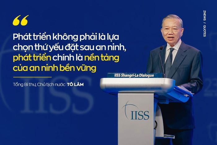  Về khủng hoảng mô hình phát triển, Tổng Bí thư, Chủ tịch nước nhận định các động lực tăng trưởng truyền thống như toàn cầu hóa, thương mại và công nghệ đang đối mặt nhiều sức ép, trong khi thương mại, thuế quan, năng lượng hay dữ liệu ngày càng bị sử dụng như công cụ cạnh tranh. Phát triển là nền tảng của an ninh bền vững, khi cơ hội phát triển bị thu hẹp, bất ổn kinh tế sẽ nhanh chóng lan sang lĩnh vực chính trị và xã hội. 