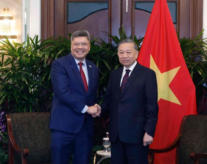 Tổng Bí thư, Chủ tịch nước Tô Lâm tiếp ông Bob Chi, Tổng giám đốc điều hành Công ty SATS