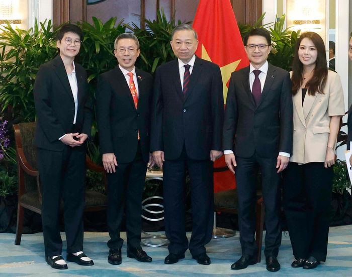 Tổng Bí thư, Chủ tịch nước Tô Lâm tiếp ông Jonathan Yap, Tổng giám đốc Tập đoàn CapitaLand
