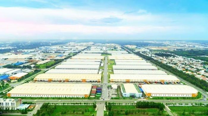 Một góc Khu công nghiệp Việt Nam-Singapore II tại Thành phố Hồ Chí Minh.