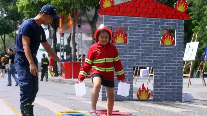 Chương trình còn tổ chức nhiều hoạt động trải nghiệm, tương tác hấp dẫn.