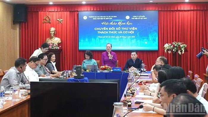 Quang cảnh buổi hội thảo. (Ảnh: Linh Bảo).