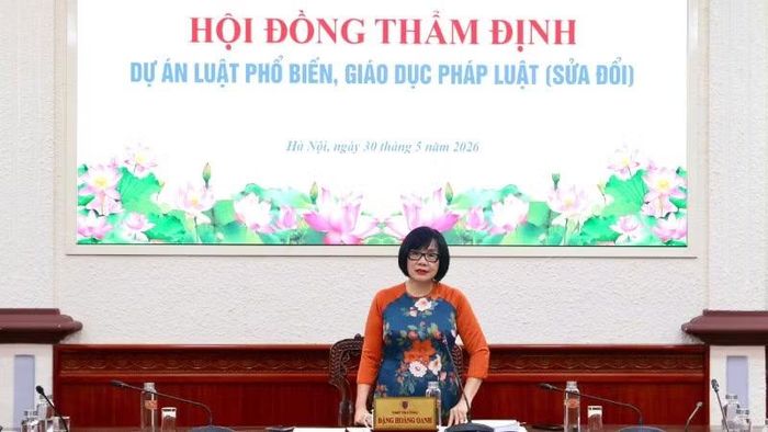 Thứ trưởng Tư pháp Đặng Hoàng Oanh. (Ảnh: TL)
